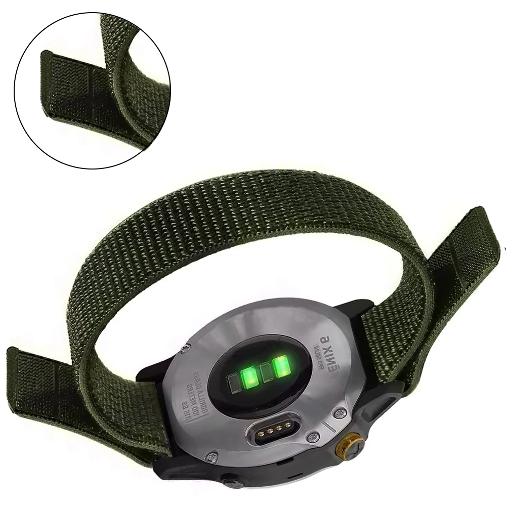Ultra-Slim Feather-Light Nylon Loop Strap, QuickFit Design (22mm & 26mm)