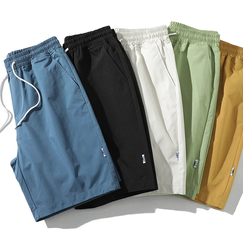 

Mens Cotton Cargo Shorts Streetwear Hip Hop Shorts Male Casual Pant