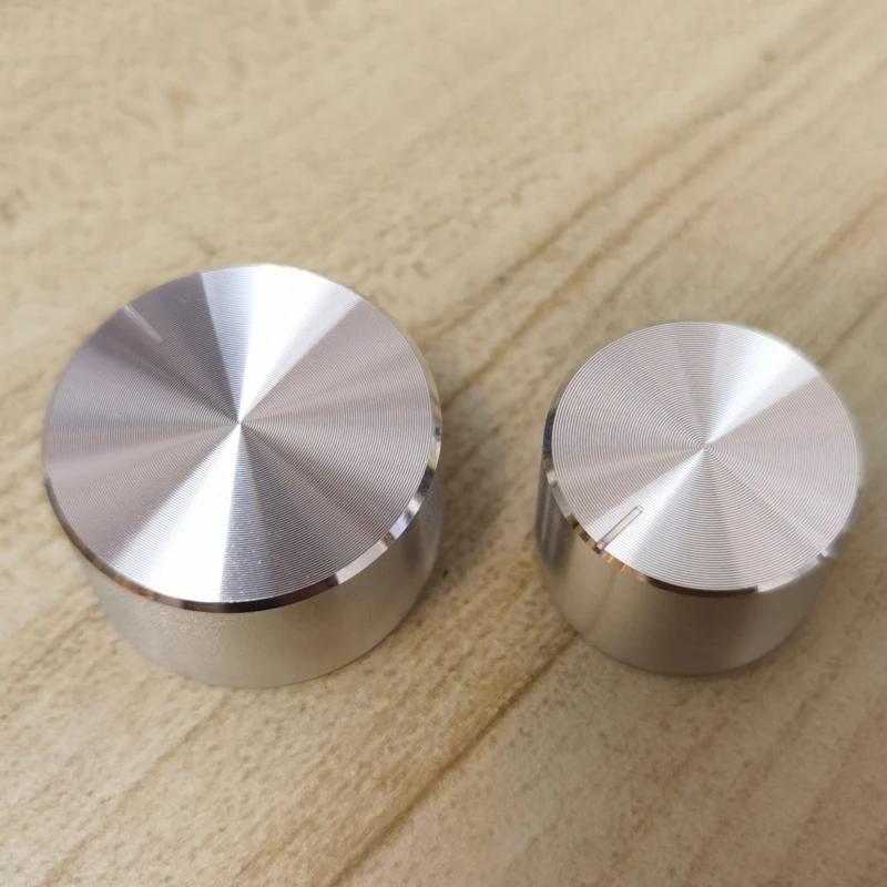 Potentiometer Knob Cap Aluminum Alloy Potentiometer Knob Cap for 6mm Shaft Hole