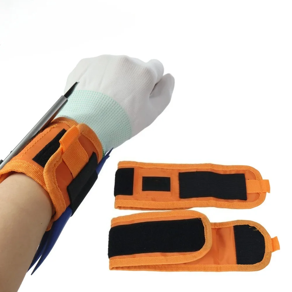 ALIWRAP Magnetisches Armband, tragbare Werkzeugtasche, Rakel, Messerhalter, Autoverpackung, Handgelenk, Werkzeuggürtel für Fenstertönung, Autoreparatur – Detail 3