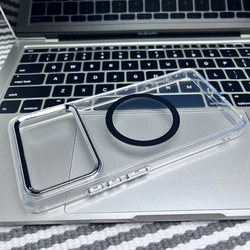 Magnetic Shockproof Transparent Phone Case with MagSafe Compatibility for Google Pixel 3a (HO1)