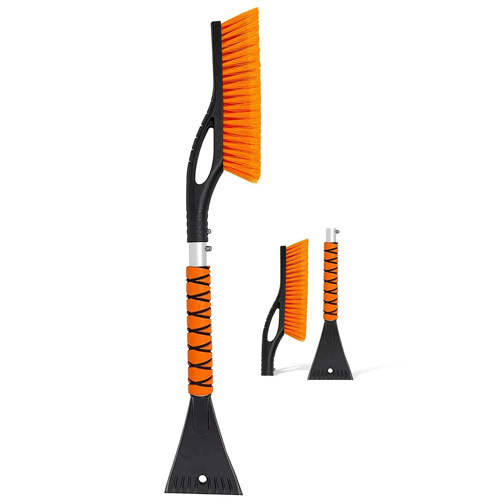 

Snow Brush 27 Inch 2-in-1 Detachable Snow Brush and Ice Scraper with Ergonomic Foam HandleSuitable for Cars Trucks SUVs