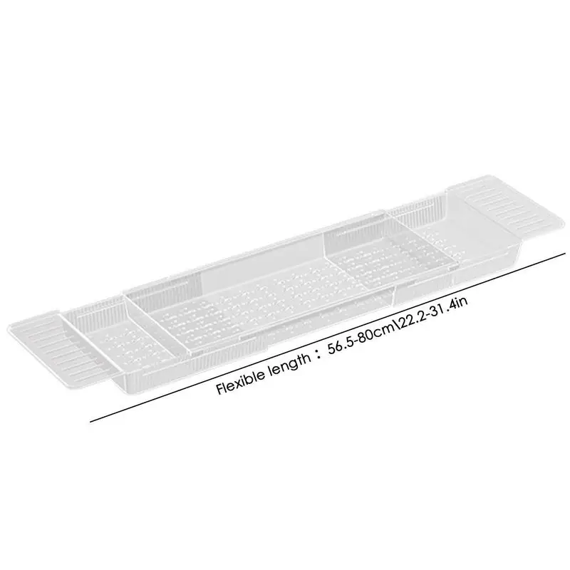 Bathtub Tray Bathtub Caddy Tray For Luxury Bath Caddy Expandable Adjustable Storage Rack Multifunctional