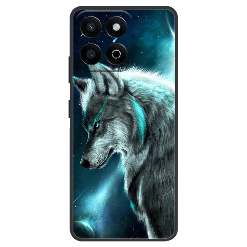 Luxury Silicone Soft Bumper Phone Case - Space Design