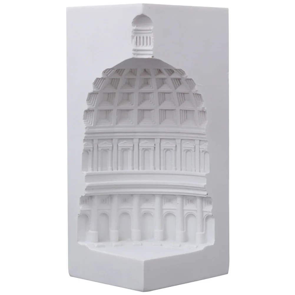 

Architectural Building Statue Creative Model Adornment Bookend Home Desktop Decor