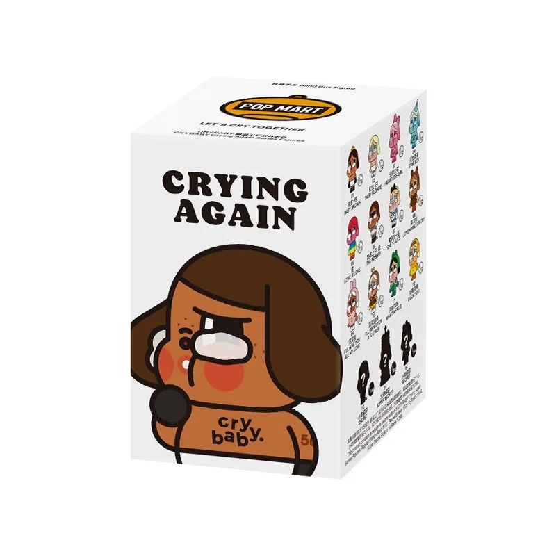 thumbnail image 1 of Original Kawaii Mystery Box Crybaby Crying Again Series Cute Crybaby Pvc Model Doll Desktop Collection Toy Adult Festival Gifts, 1 of 5