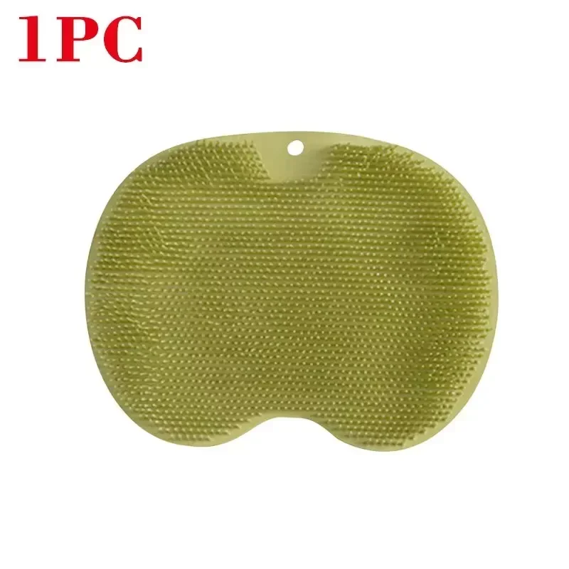 Exfoliating Silicone Non-Slip Bath and Shower Massage Mat