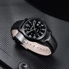 MAOYUAN 2025 New Top Men's Watch Calendar Sports Leisure Fashion Style Brown Black Leather Waterproof Quartz Watch 6