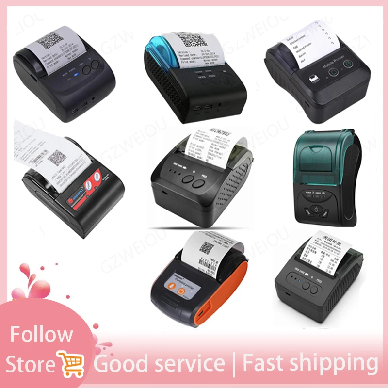 Netum Nt1809dd 58mm Bluetooth Thermal Receipt Printer For Android Ios
