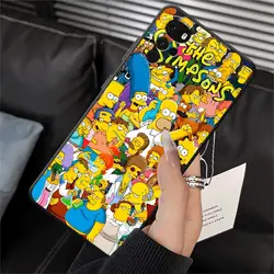 The Simpsons Black Phone Case Cover for Motorola Edge 20 Lite (Mix01)