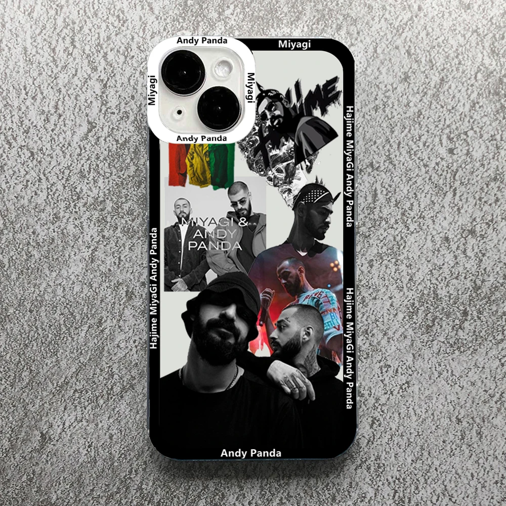 Hajime MiyaGi Andy Panda Transparent Phone Case Cover