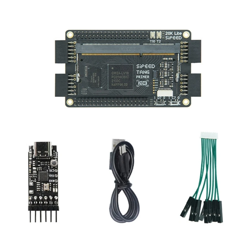 

Плата разработки Primer 20K FPGA MCU с LUT4 PMOD 4 для встроенной платы GoAI-Core RISC-V (с дополнительной док-платой)