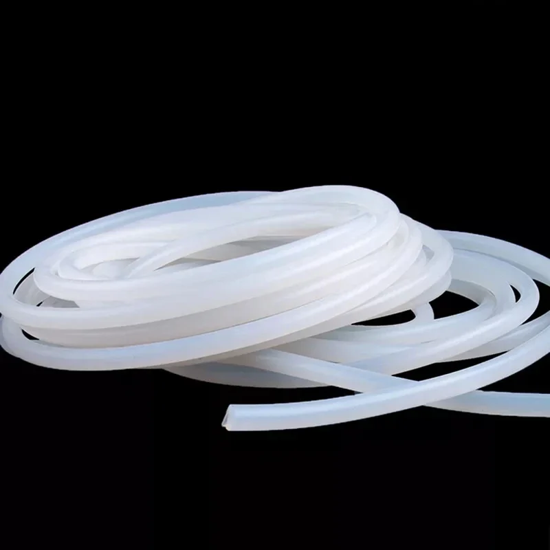 Silicone Rubber Sealing Strip 1/2Meter Solid Round Bar Rods &Oslash;1mm to 25mm High Temp Waterproof