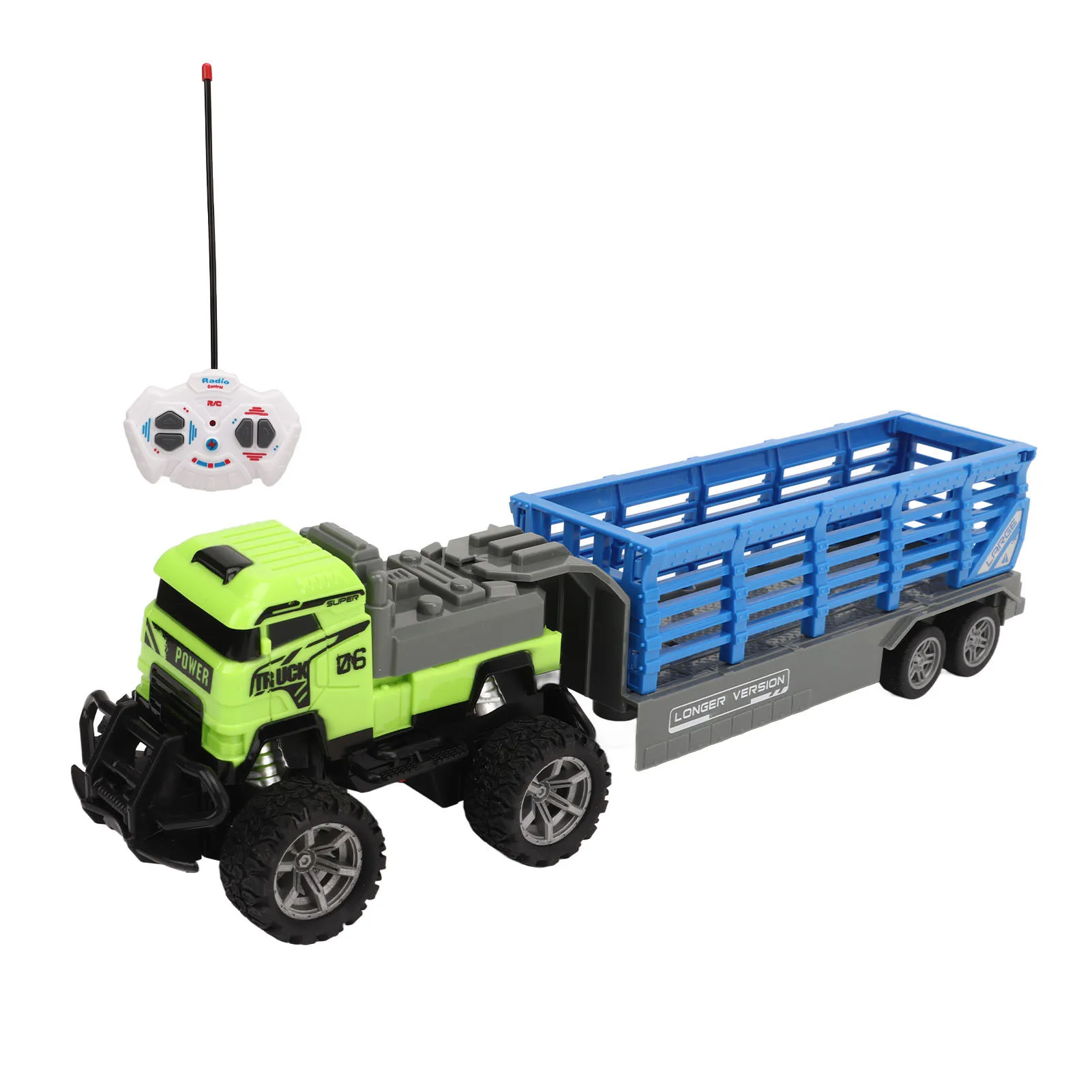 143RCTruckToyWirelessRemoteControlTransportLoggingTruck