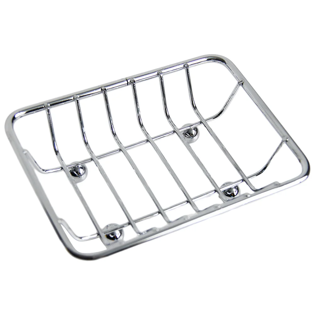 

Soap Holder Bar Vanity Tray Dish Wrought Iron Bathroom Dishes for Shower Travel