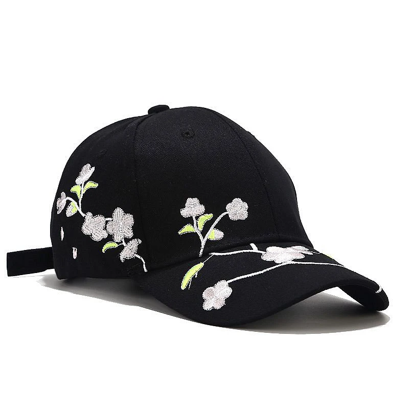 

Flower Baseball Hats Cotton Gorras Snapback Caps Hip Hop Sunshade Outdoors Casual Travel Hat for Women's Trucker Hat Casquette