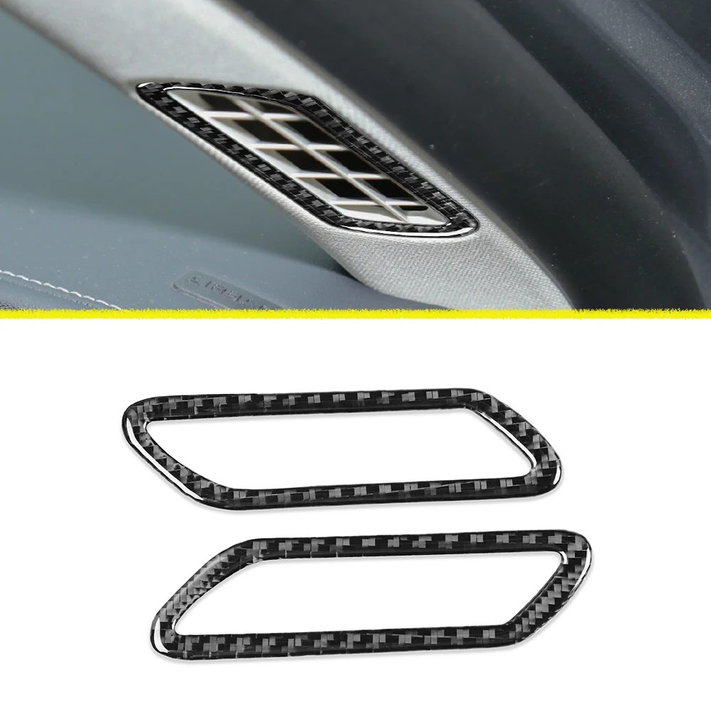 

Для Ford Mustang Mach-E 2021 2022 украшение для салона автомобиля, двери, колонны, вентиляционные отверстия, отделка, Обложка, наклейка, аксессуары из углеродного волокна