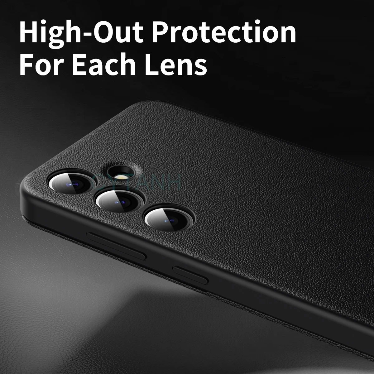 Premium Mirror View Wallet Flip Case for Samsung Galaxy S24 Ultra 5G