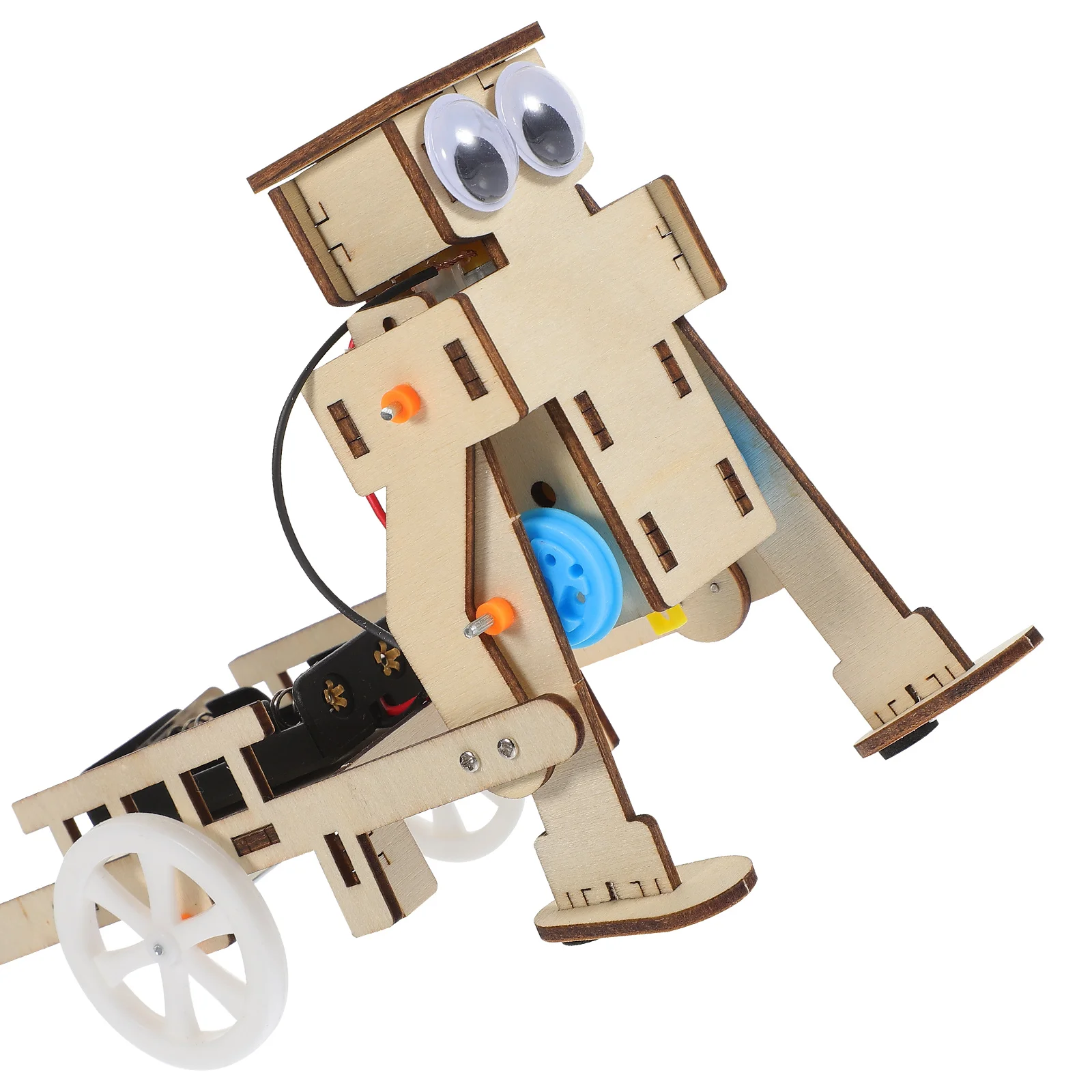 

1 комплект интеллектуальной модели деревянного робота, комплект для создания деревянного робота