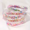 1pc Fashion Transparent Quicksand Headbands For Baby Kids Girls Glitter Sequin Hairbands Bezel Hair Hoops Hair Accessories Gift 3