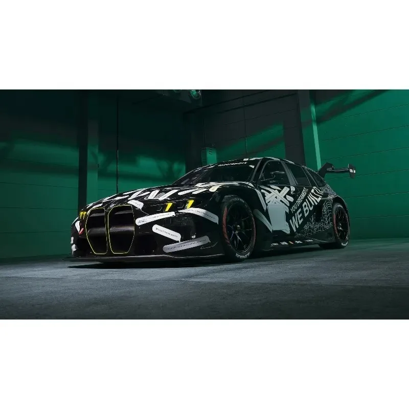 MY 1:64 M4 GT3 M3 투어링 GT3 24H 다이캐스트 자동차 모델