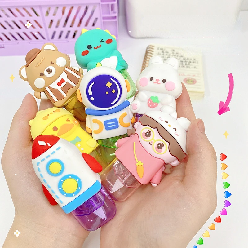 1 Pc Novelty Kawaii Cartoon White Out Correction Tape Corector Accessories School Office Supplies Gift Prizes