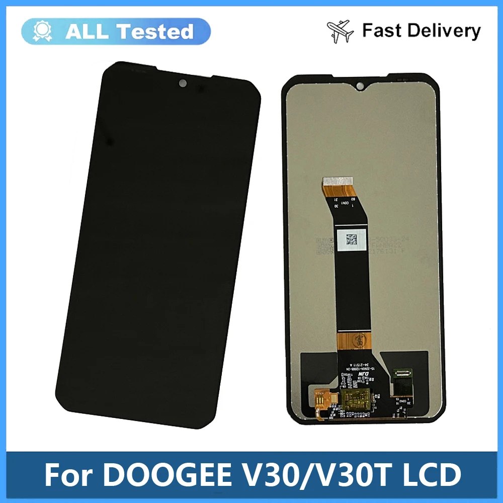 

6.58inch Original For Doogee V30 V30T LCD Cell Phone FHD+ LCD Display Touch Screen Assembly Digitizer Glass Repair Replacement