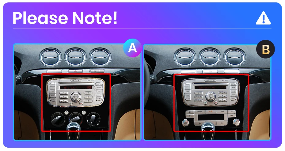 Für Ford S-MAX 2007-2015 Drahtlose CarPlay für Apple Android Auto Auto Radio GPS IPS RDS FM WiFi BT 4G 8Core Multimedia Stereo – Detail 1