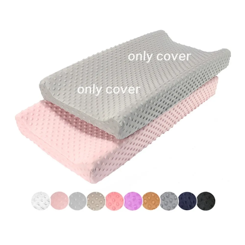 

Usable Baby Diaper Changing Pad Washable Soft Mink Point Changing Pad Travel Baby Diaper Pad