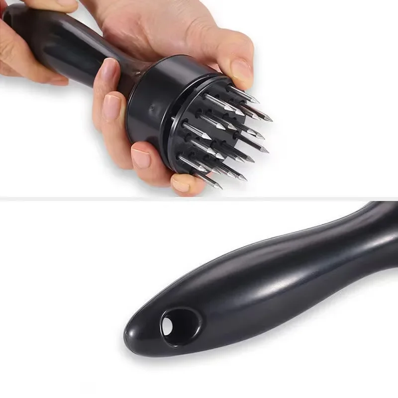 Hamburger Press Meat Tenderizer Needle with Stainless Steel Kitchen Tools Cooking Accessories Gadgets Poultry Lacers String