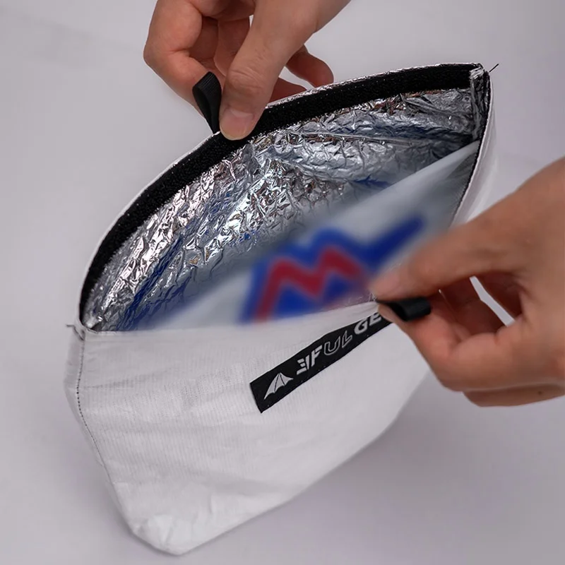 3F UL GEAR Outdoor Ultralight Insulation Bag Portable Hiking Mountainteering Aluminum Foil Food Drink Keep Warm Bag Cooler Bag