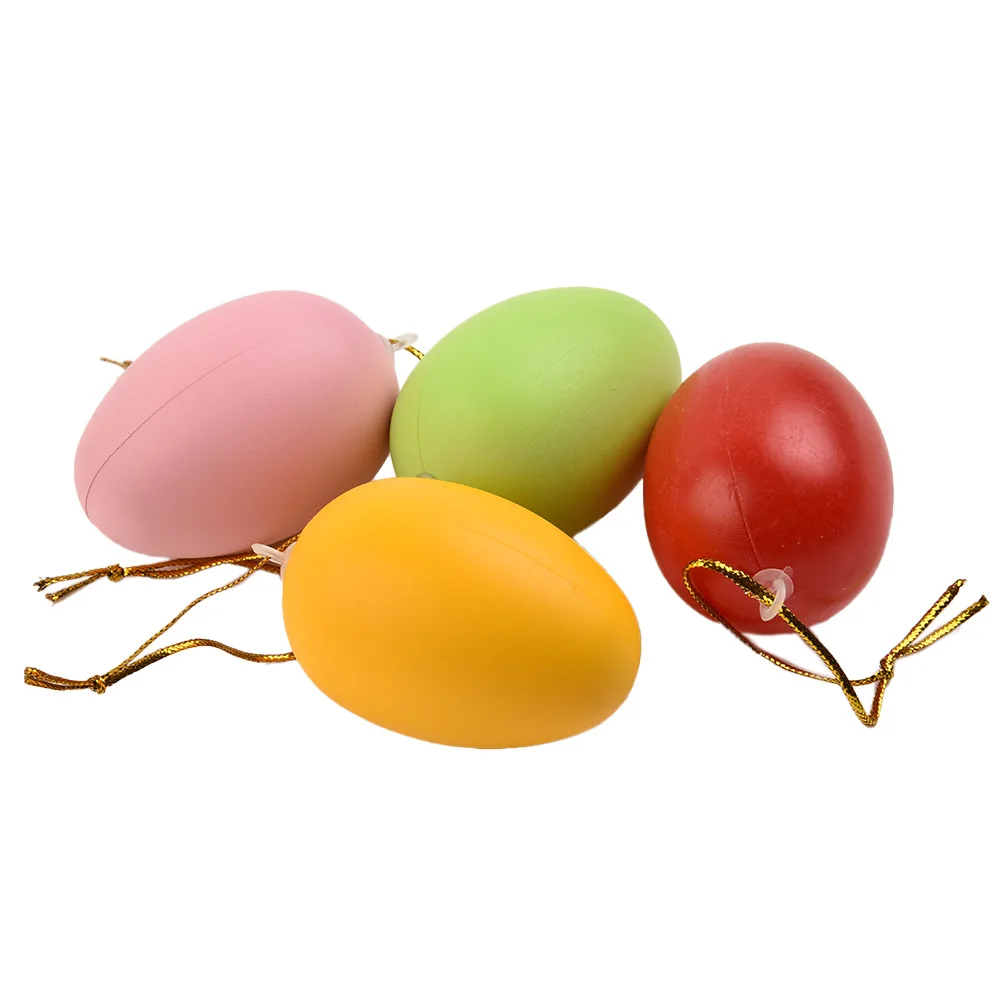

Kits Easter Eggs Garland Gift Hanging Home Decoration Kids Office Ornaments Painted Party Plastic Set Supplies