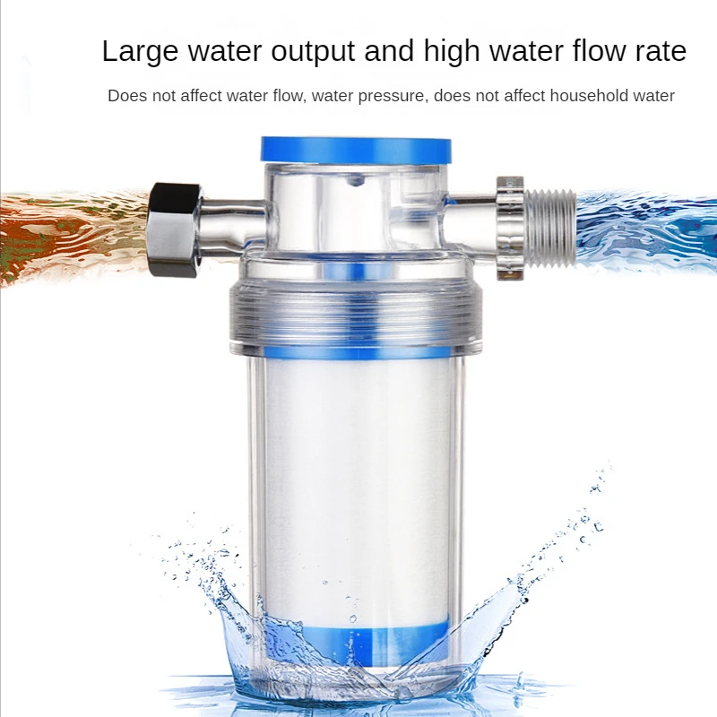 

1PC Purifier Output Universal Shower Filter PP Cotton Shower Strainer Faucet Water Heater Purification Kitchen Bathroom Fittings