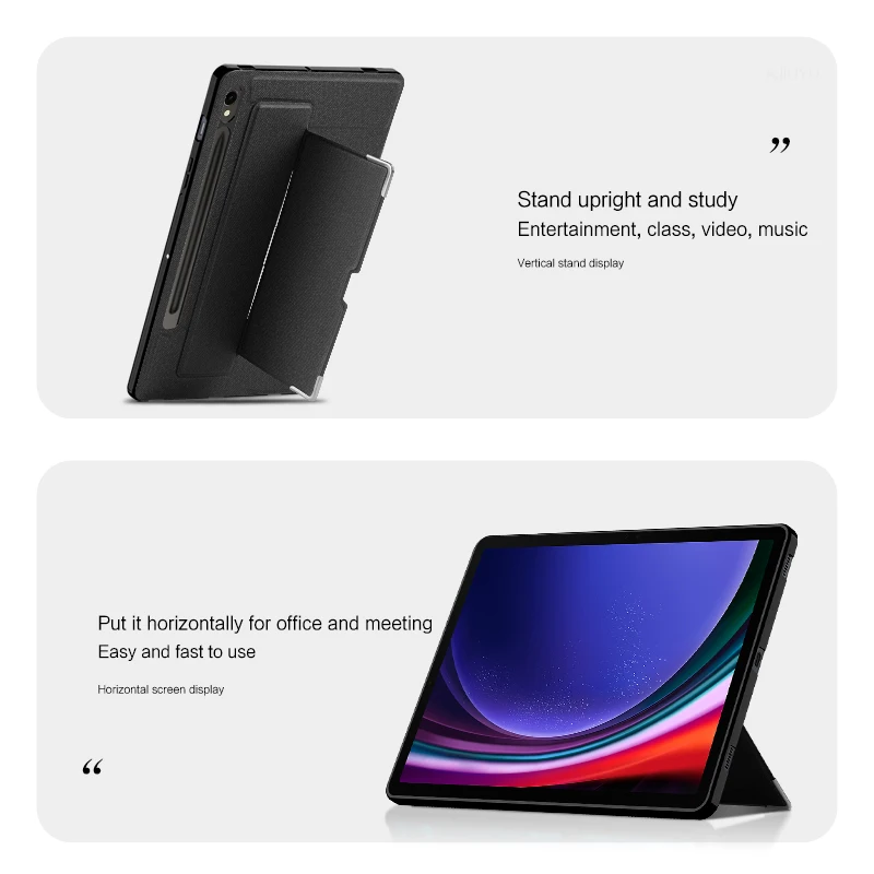 Capa de Suporte para Samsung Galaxy Tab Capas Traseiras Kickstand Samsung Galaxy Tab s9 11 Sm-x710 Sm-x716b Sm-x718u 2023 - Imagem 4