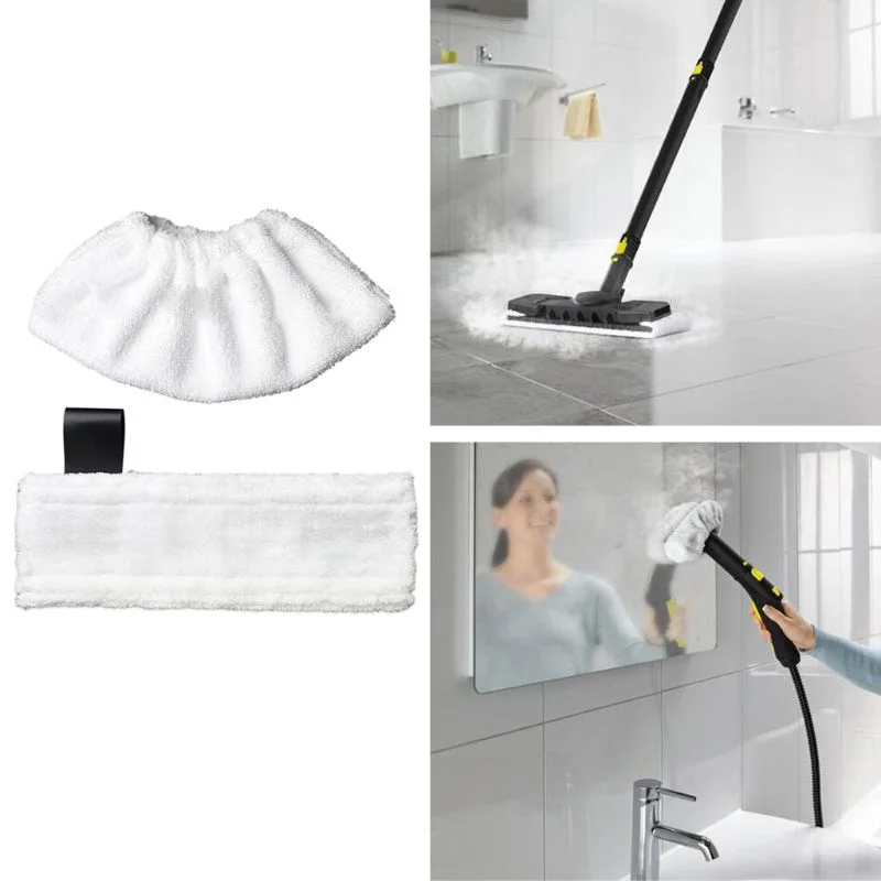 Karcher Mop Cloths For Karcher Easyfix SC2 SC3 SC4 SC5 Steam Cleaner Mop Pads Replace Accessories Steam Mop Microfiber Cloth