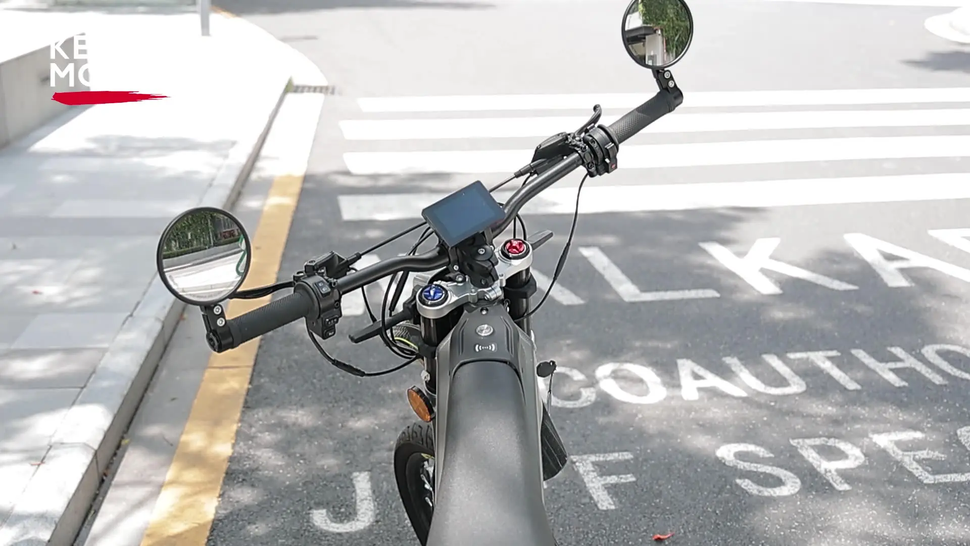 Rétroviseurs De Moto Circulaires - Pivotants 360°, Filetage 8mm, Alliage Aluminium/ABS - Universels Pour Scooter, Voiture électrique, Custom