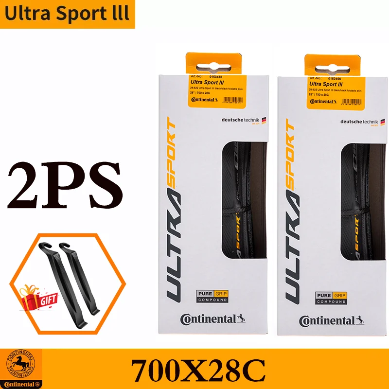 Continental Ultra Sport Race Road Bicycle Tires - Premium Performance 700c Bike Tyres
