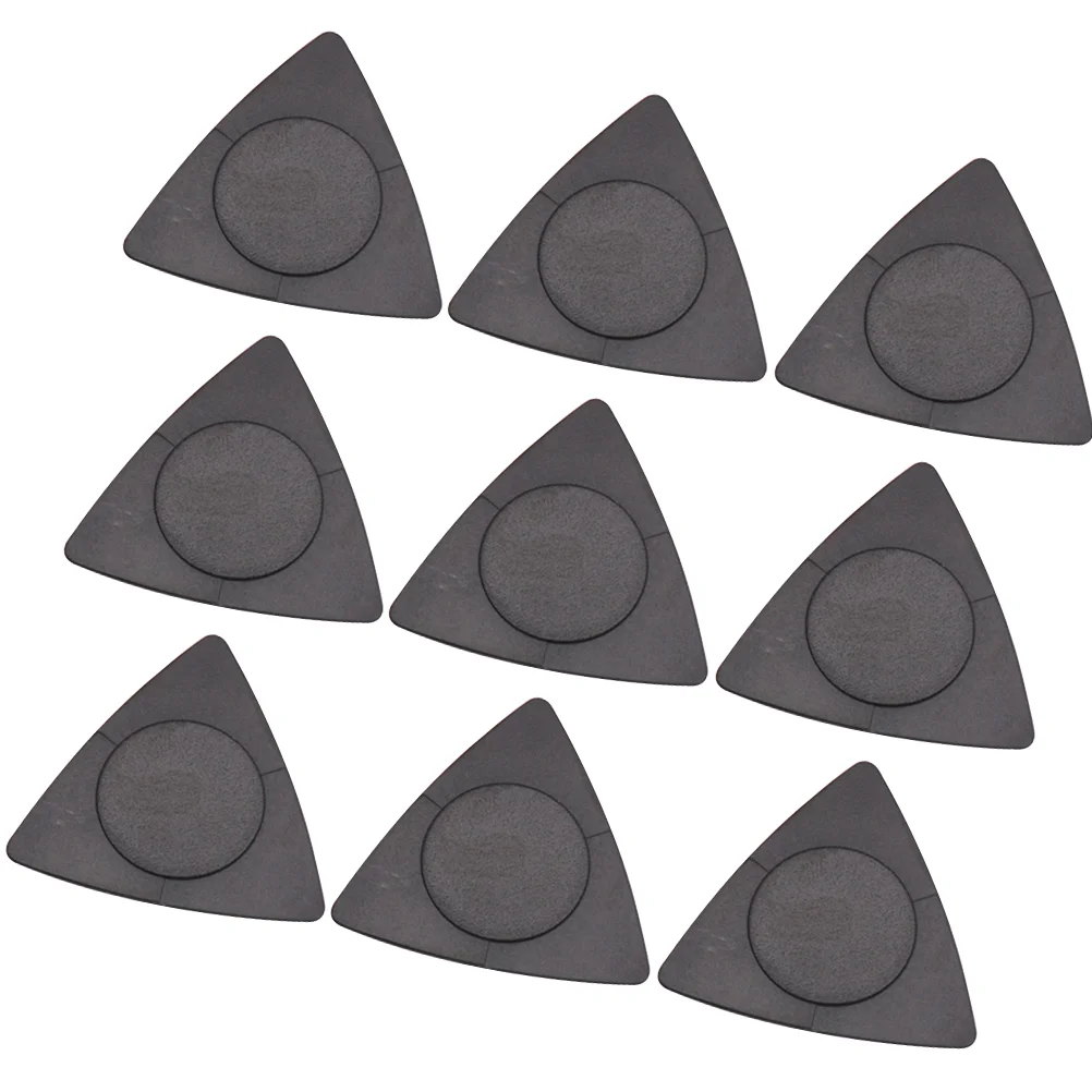 

Folk Guitar Picks Triangle Black Acoustic Music Guitar Picks Frosted Non-Slip Style ABS Material Picks Guitar Accessories