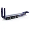 1/14 RC 5 Axles Metal Semi Trailer Electric Lifting Legs Side Lights for Remote Control TAMIYAYA RC Tractor Truck Dumper Toys 4