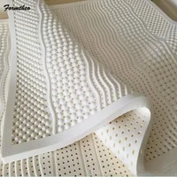 FORMTHEO Natural Latex Massage Mattress Topper 160*200 Tatami Thicken 5/7.5cm Foldable Bed Topper 1.5/1.8m
