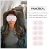 5 Pcs Steam Eye Mask Secure Lovely Masks Hot Compress to Sleep Travel Practical Needle Punched Cotton Accessories Health 2