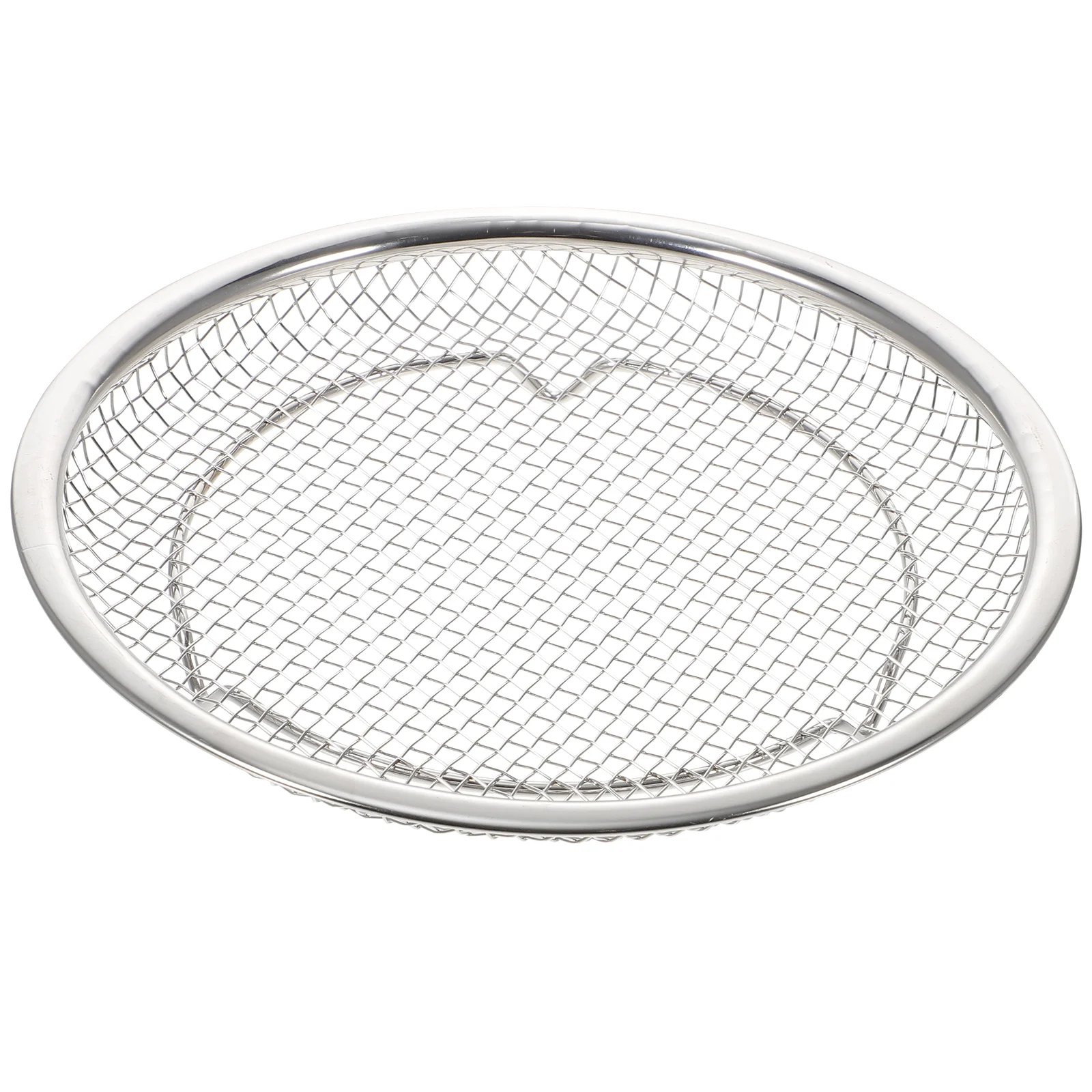 

Kichvoe Kitchen Strainer Colander Stainless Steel French Fries Chip Tray Oil Drain Plate Chicken Frying Oil Spill Net Tray Fruit