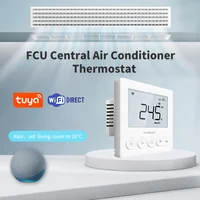 Digital Central Air Conditioning FCU Fan Coil Unit Thermostat Weekly Programmable Temperature Controller Wholesale Price - Image 2