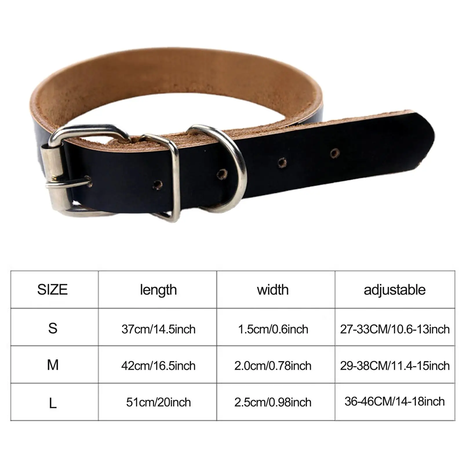 Rolled Dog Collar Leather Adjustable Metal Buckle Collars For Dogs Pet Supplies Collars For Medium And Large Dogs Gift Dog
