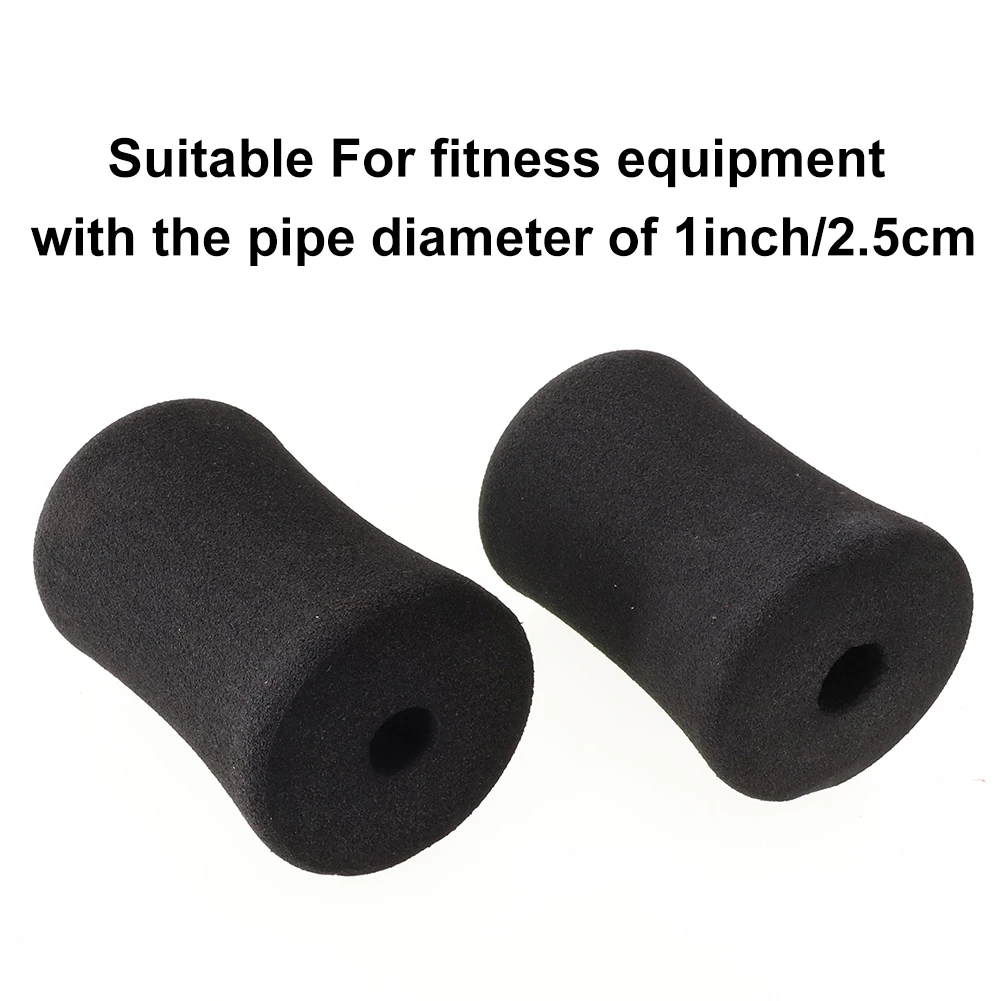 Foam Roller 2Pcs Foot Foam Pads Rollers Replacement For Leg Extension For Weight Bench Gym Exercise Machines