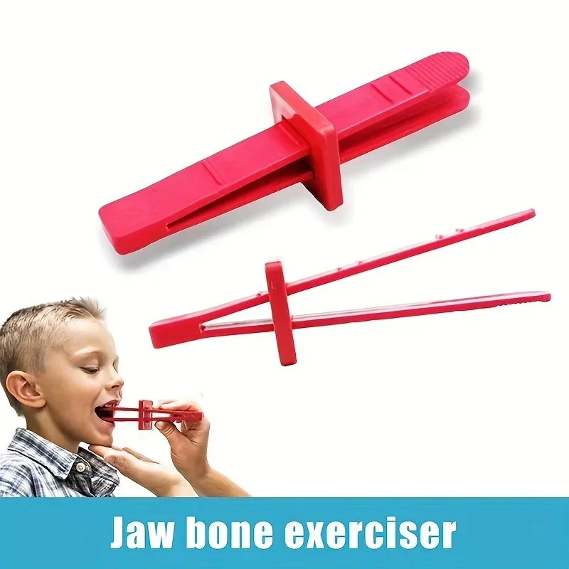 2pc High-Reflective Polymer Jaw Bone Exerciser-Speech Strengthening and Stability Boost Tool for Aphasia Recovery