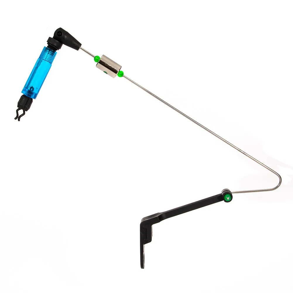 

Bite Alarm Sensor Tools Fishing Tackles, Carp Fishing Bite Indicators Hangers with Weight Iron, Blue/Green Color Options