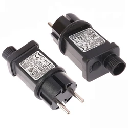 Universal LED Lamp Power Supply Adapter - 8 Modes, IP44 Waterproof, AC to DC Transformer (220V/110V to 31V) (24V 6W EU Plug)