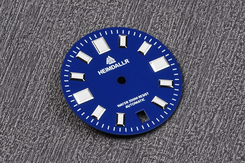 Heimdallr 29 mm Zifferblatt BGW-9 leuchtend für NH35A/36A Uhrwerk 3,0 Uhr Krone Zifferblatt passend für Taucheruhr – Detail 4