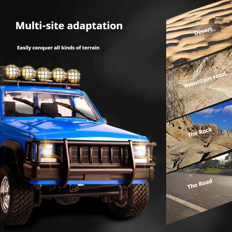 MN78 Cherokee XJ 1:12 Remote Control Off-Road Vehicle Boy Adult Professional Four-Wheel Drive RC Climbing Car Toy RTR 3
